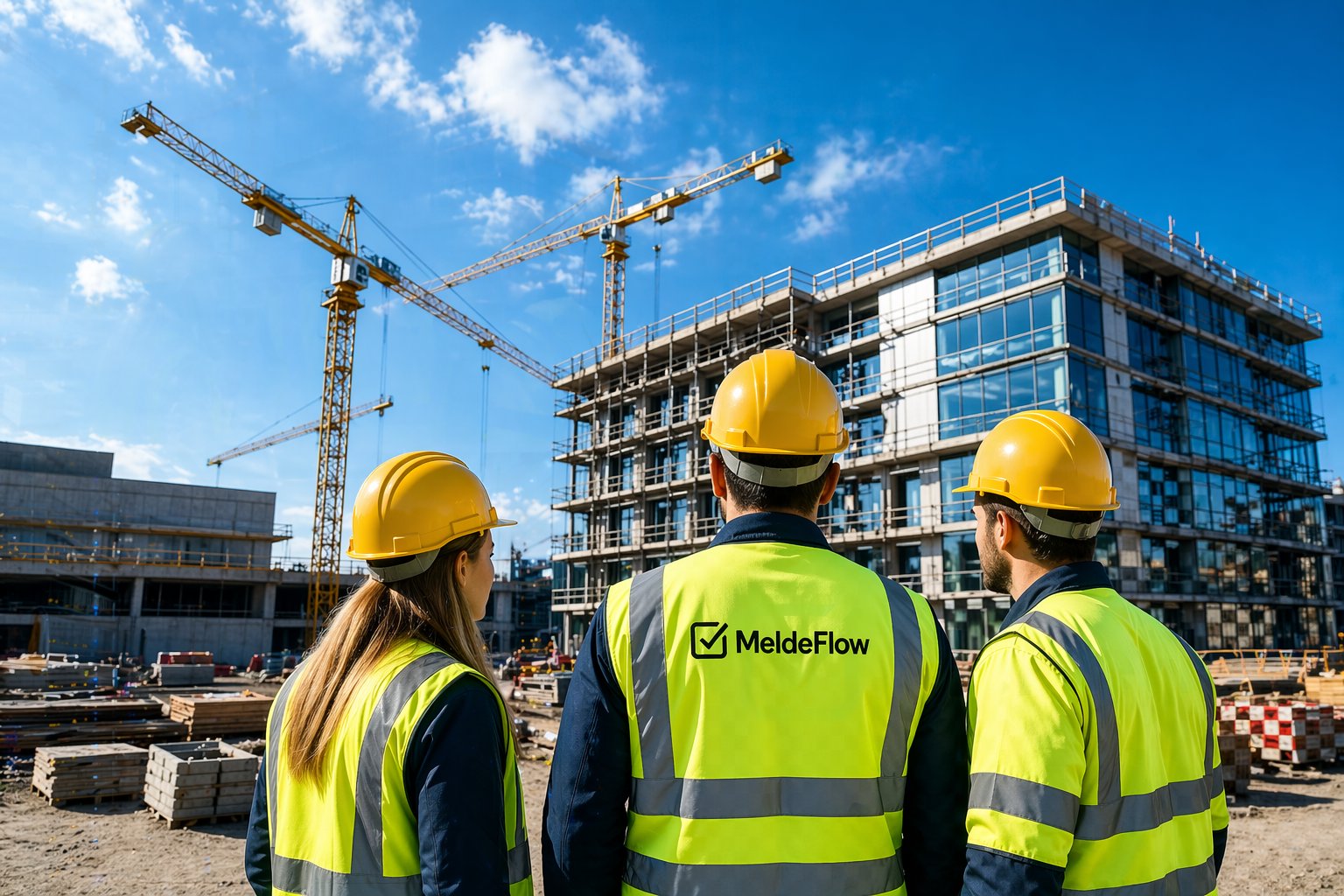 MeldeFlow construction site